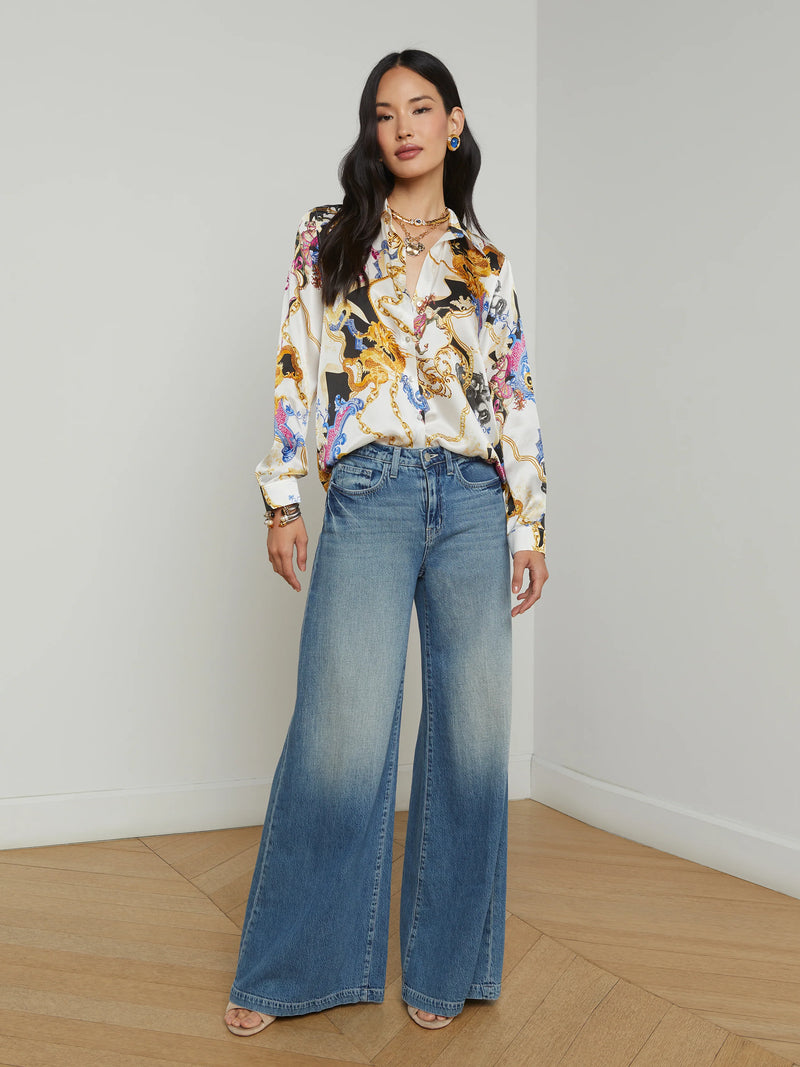 Tyler silk blouse