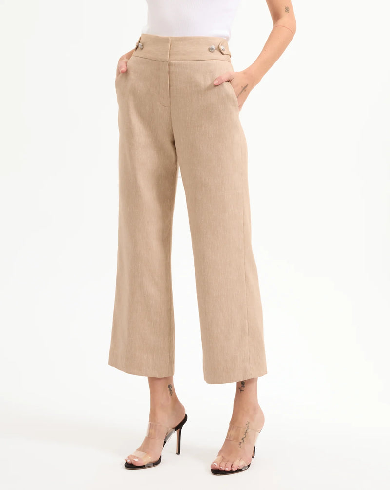Aubrie Linen Trouser