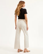 Taylor Cropped Wide Leg Jean