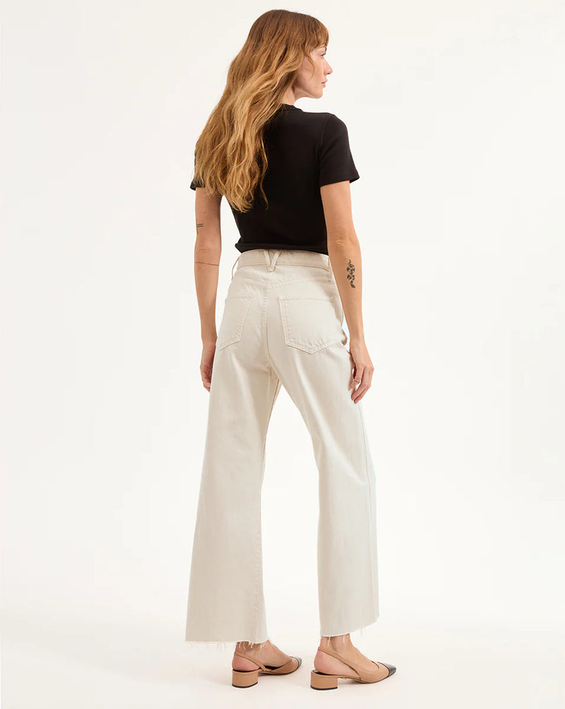 Taylor Cropped Wide Leg Jean