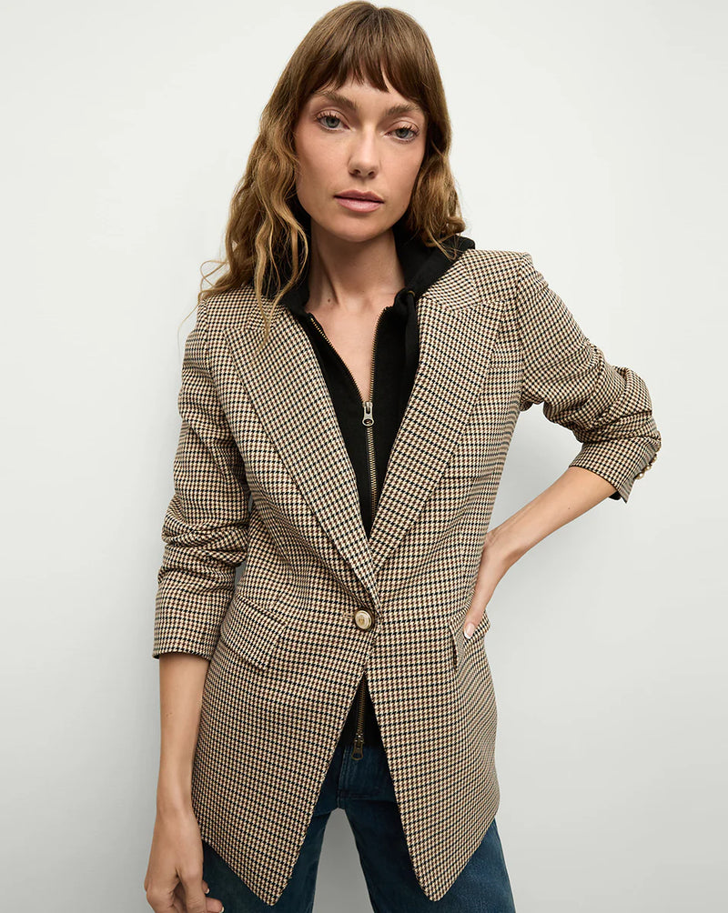 Livy Houndstooth Dickey Jacket