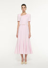 Heavy Cady Midi Dress
