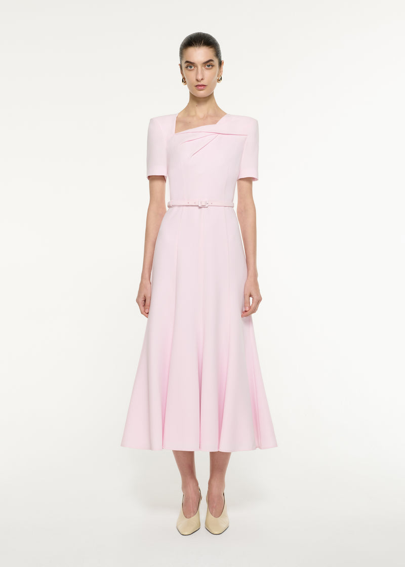 Heavy Cady Midi Dress