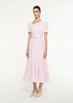 Heavy Cady Midi Dress