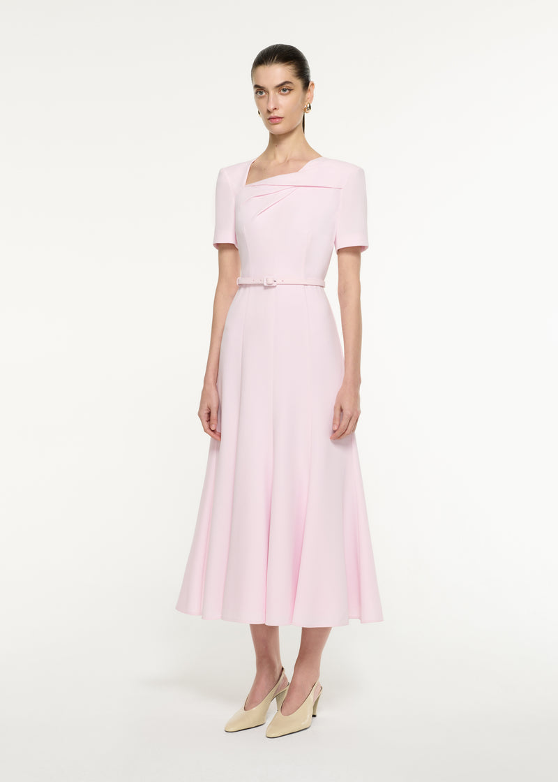 Heavy Cady Midi Dress