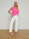 Leighton Cropped Stovepipe Jean