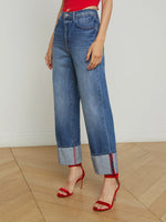 Leighton Cropped Stovepipe Jean