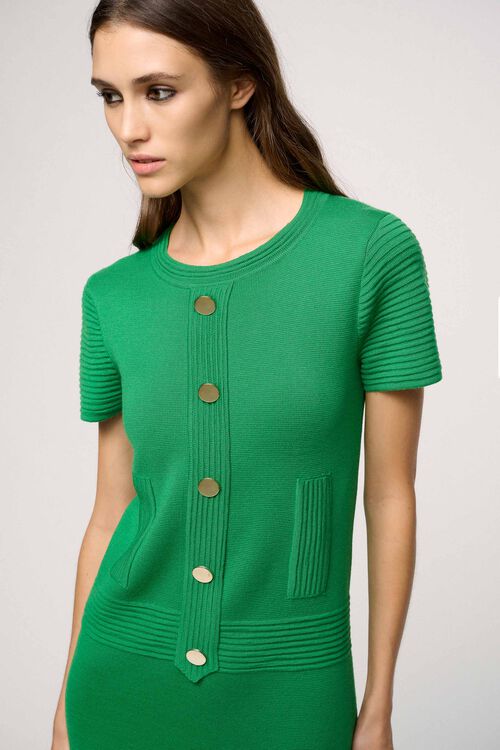 Madras Wool Dress