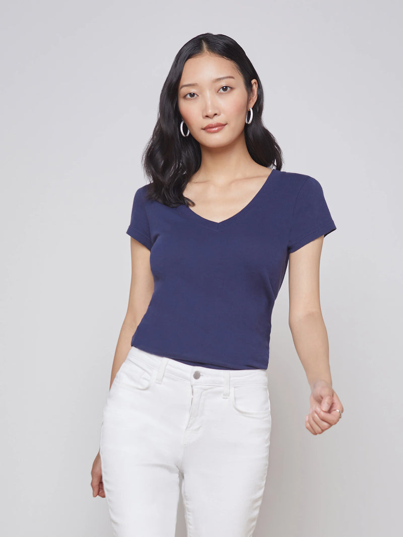 Becca V neck T shirt