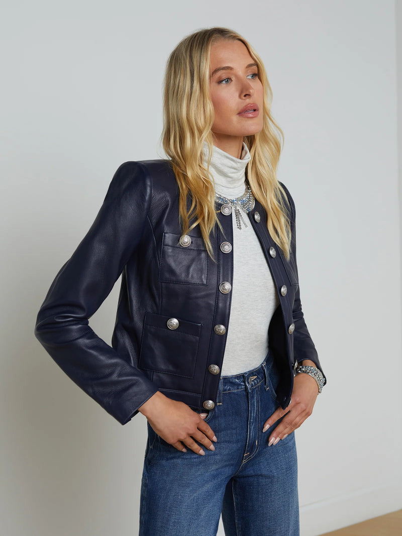 Jayde leather jacket