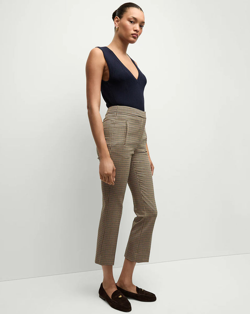 High Waist Straight Leg Trouser