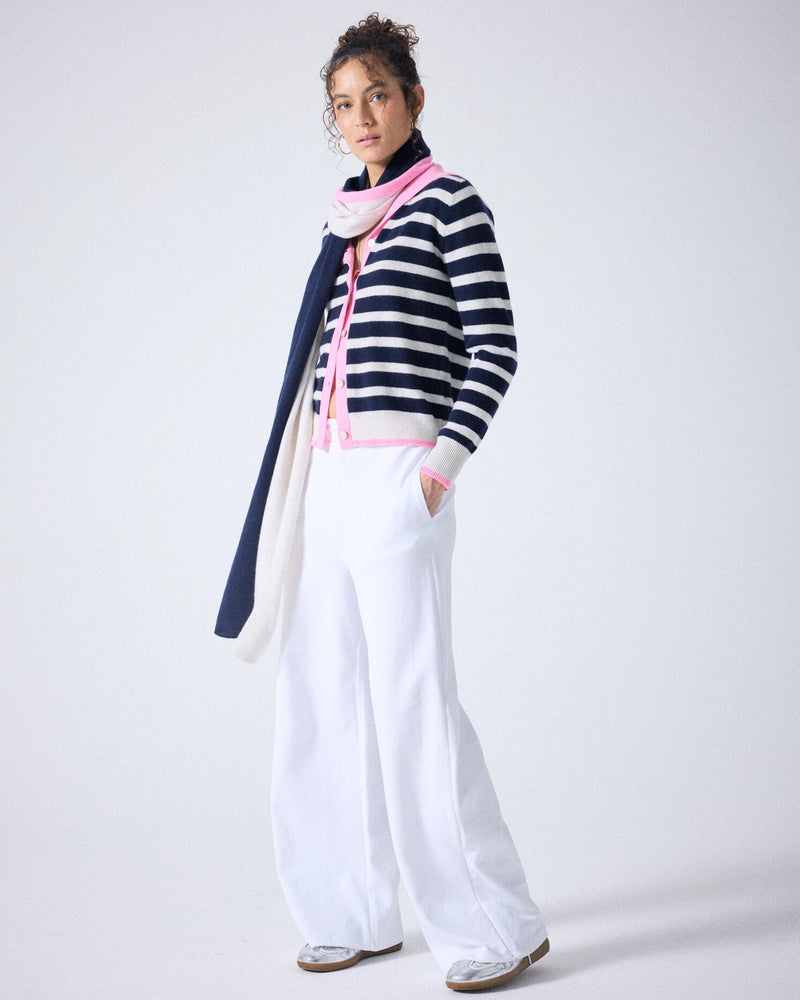 Cashmere Striped Scarf