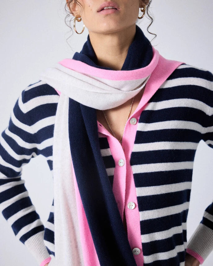 Cashmere Striped Scarf
