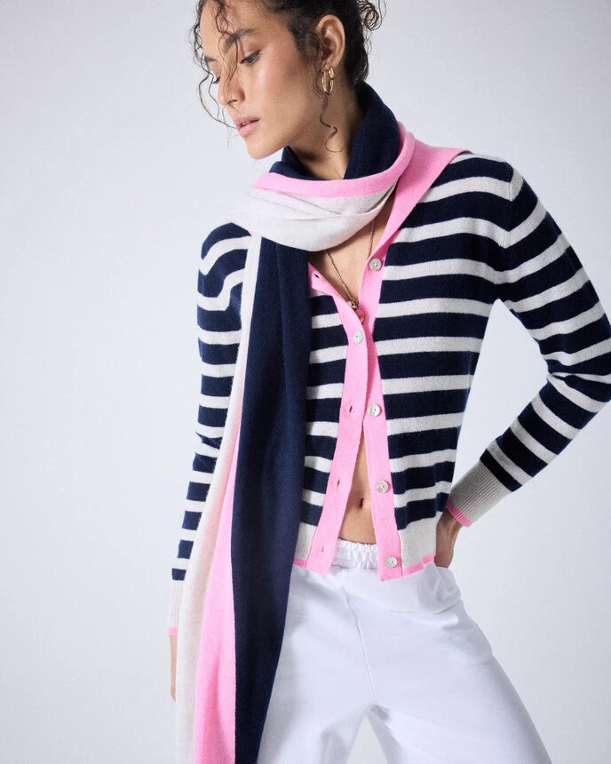 Cashmere Striped Scarf