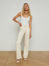 Clayton High Rise Wide Leg Coated