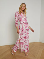 Silk Shirt Dress