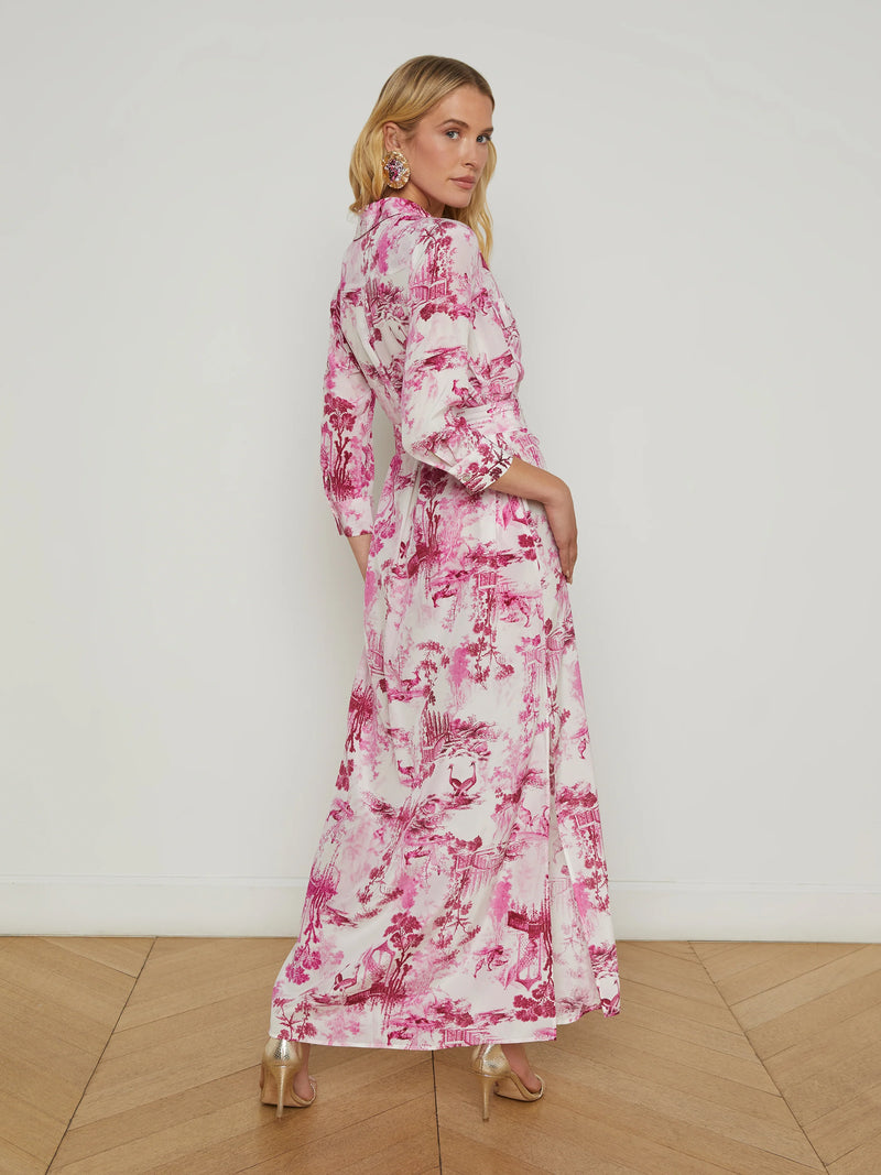 Silk Shirt Dress