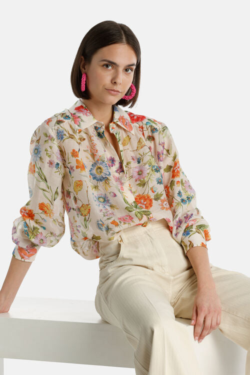Barometro Linen Blouse