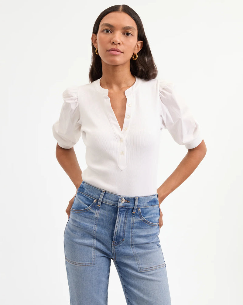 Coralee Top - White