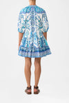 Puff Sleeve Shirt Dress