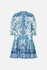 Puff Sleeve Shirt Dress