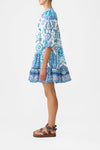 Puff Sleeve Shirt Dress