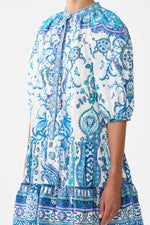 Puff Sleeve Shirt Dress