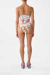 Ruched Cup Underwire One Piece