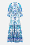 Tiered Shirt Dress With short Sleeve