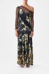 Silk Dress With Lace