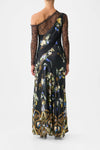 Silk Dress With Lace