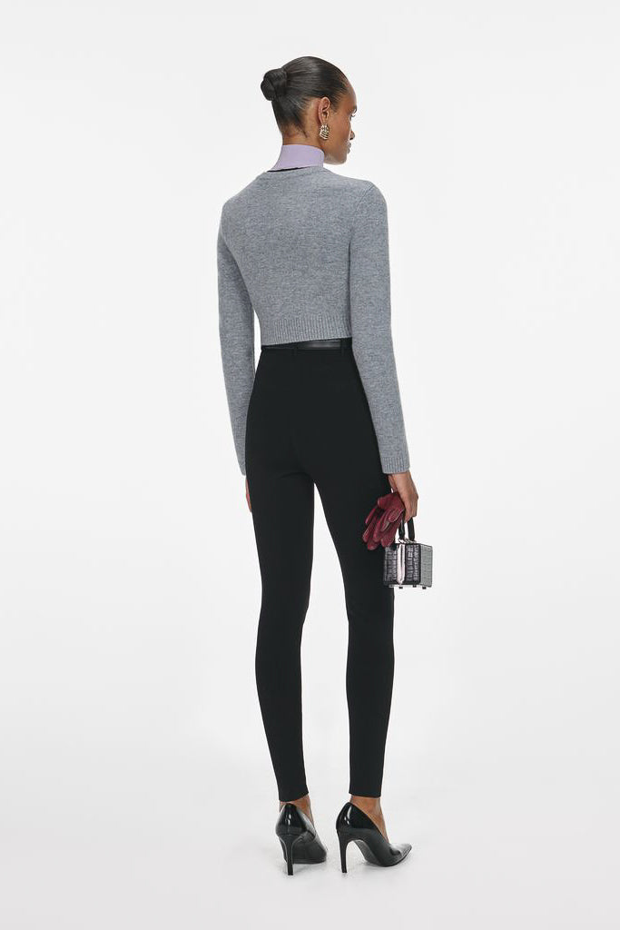Grey Wool Cardigan