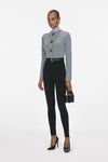 Grey Wool Cardigan