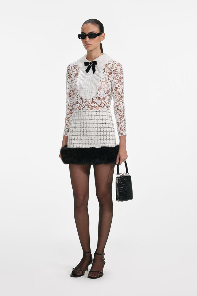 White Lace Blouse