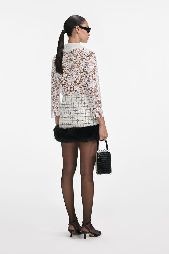 White Lace Blouse