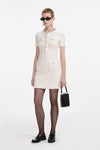 Textured Knit Mini Dress