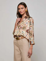 Dani silk blouse