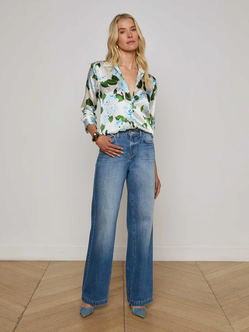 Dani silk blouse