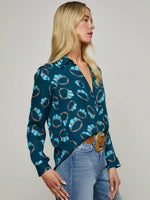 Nina silk blouse