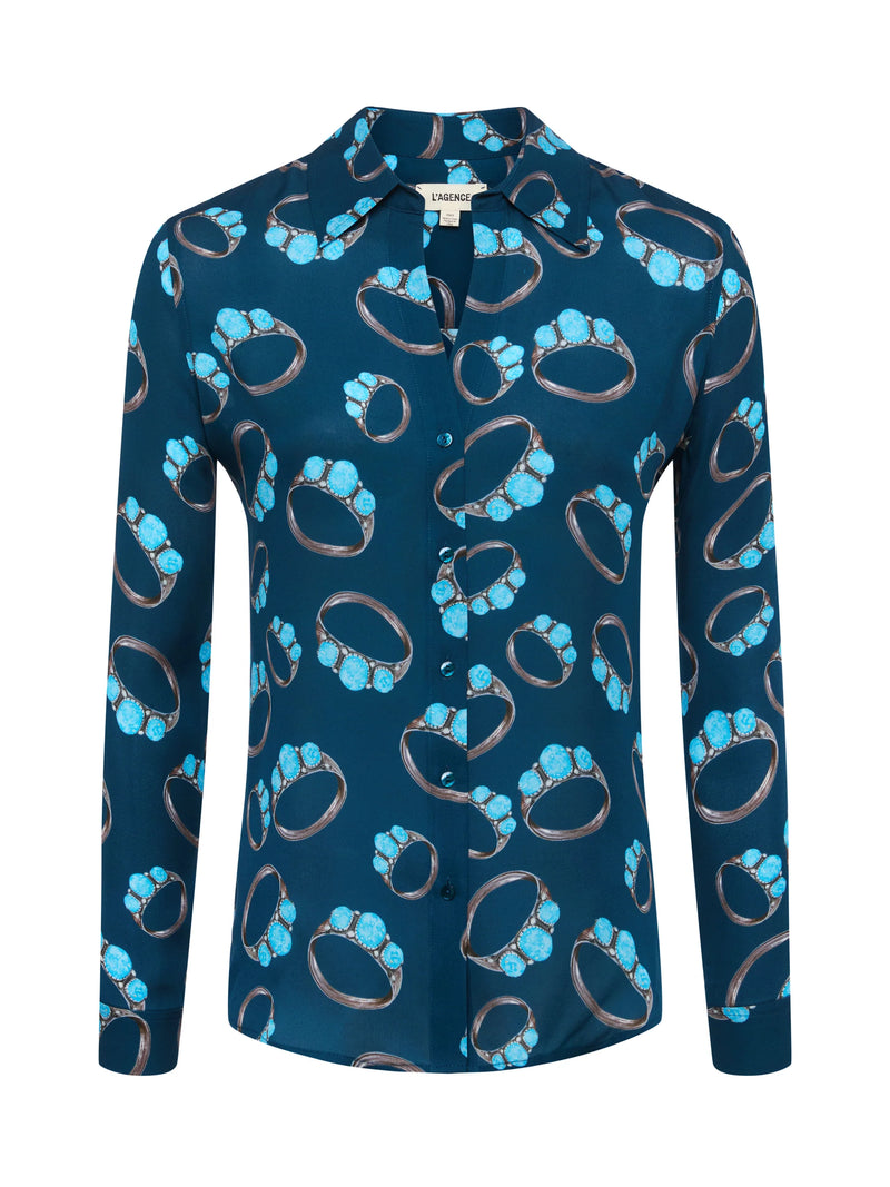 Nina silk blouse