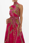 Necktie Silk Dress