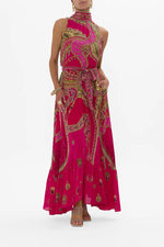 Necktie Silk Dress