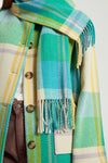 Blanket Coat with Scarf Detail