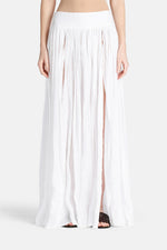 Torricella Linen White Skirt