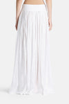 Torricella Linen White Skirt