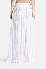 Torricella Linen White Skirt