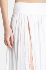 Torricella Linen White Skirt