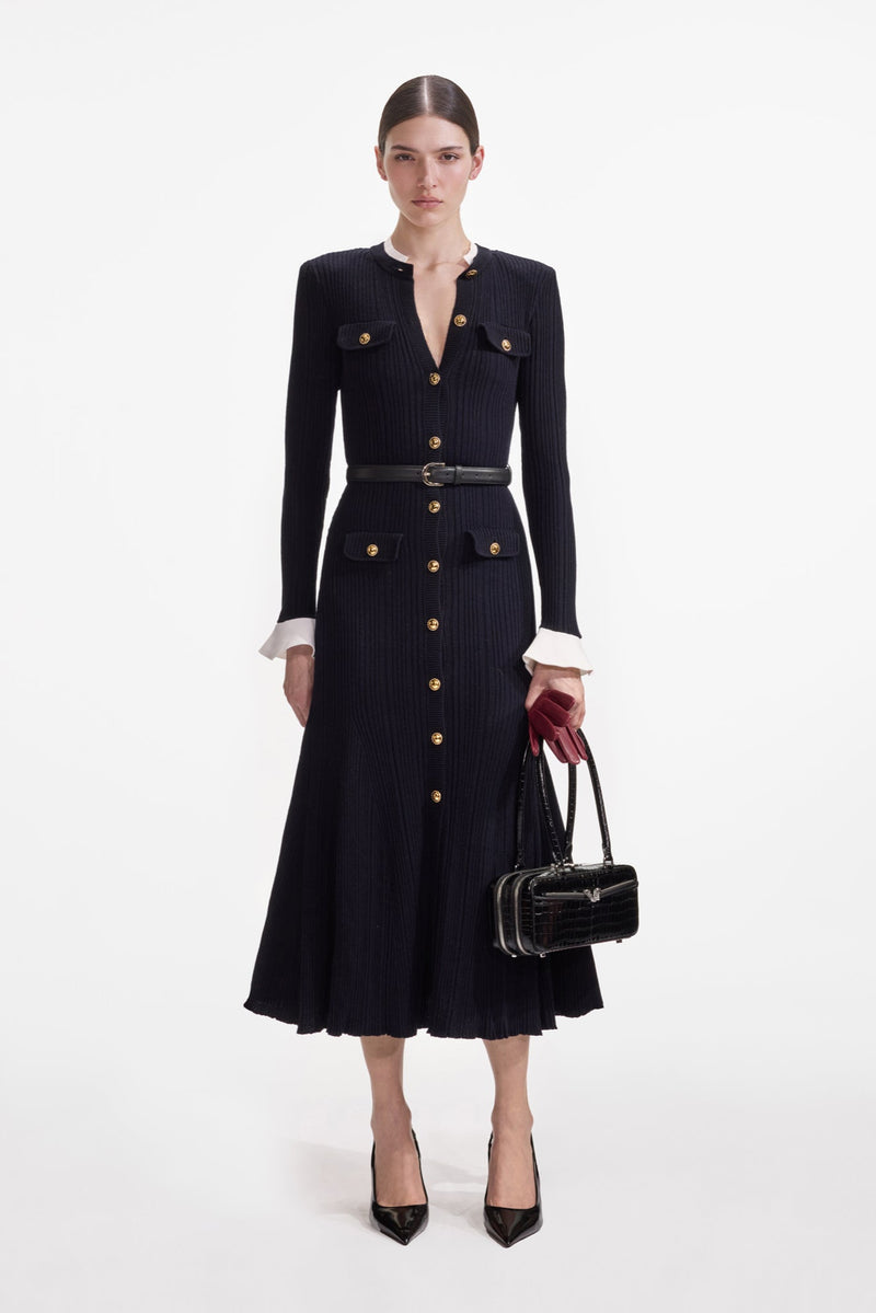 Knit Midi Dress