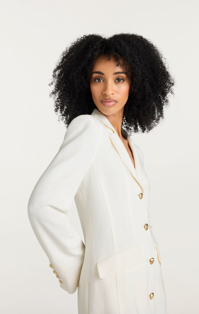Regan Dress Ivory
