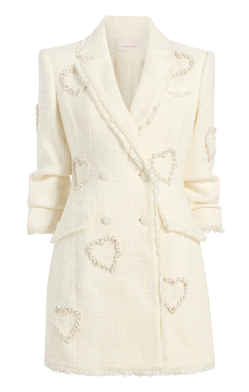 Embellished Blazer Dress